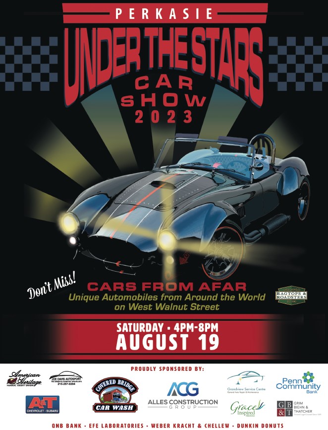 Parking Restrictions and Road Closures on 8/19 for Annual Car Show