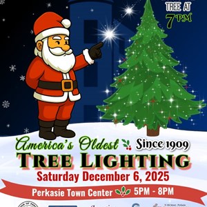 America's Oldest Tree Lighting
